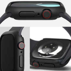 PUZDRO RINGKE SLIM 2-PACK APPLE WATCH 10 (46 MM) CLEAR & MATTE BLACK