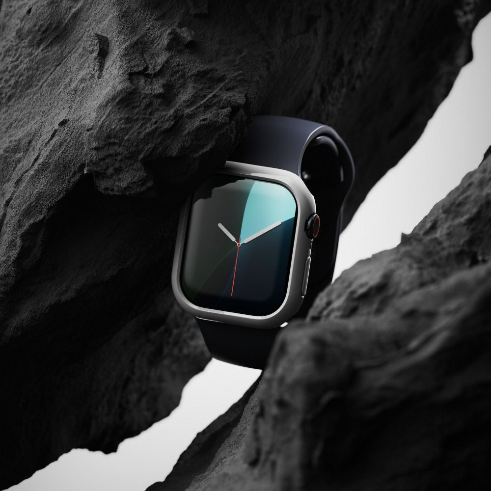 PUZDRO RINGKE SLIM 2-PACK APPLE WATCH 10 (46 MM) CLEAR & MATTE BLACK