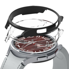 PUZDRO RINGKE SLIM 2-PACK GALAXY WATCH 6 CLASSIC (43 MM) CLEAR & BLACK