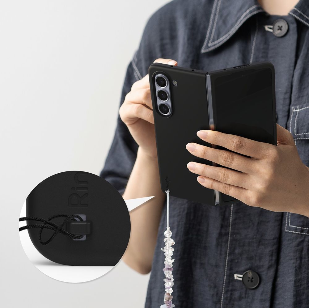 KRYT RINGKE SLIM GALAXY Z FOLD 5 BLACK