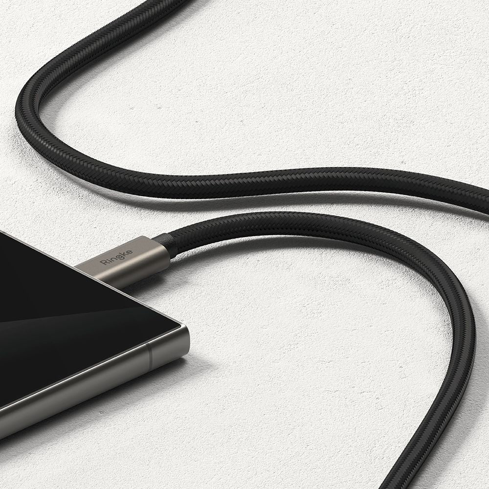 RINGKE KÁBEL USB 3.2 GEN 2X2 TYPE-C CABLE PD240W 100CM BLACK