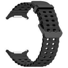 SILIKÓNOVÝ REMIENOK NA SAMSUNG GALAXY WATCH ULTRA (47 MM) HEYBAND SPORTY BLACK