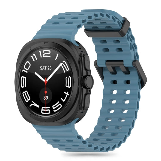 SILIKÓNOVÝ REMIENOK NA SAMSUNG GALAXY WATCH ULTRA (47 MM) HEYBAND SPORTY LIGHT BLUE