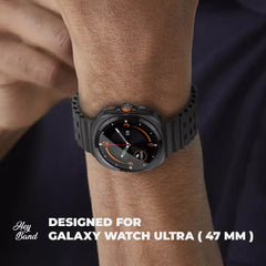 SILIKÓNOVÝ REMIENOK NA SAMSUNG GALAXY WATCH ULTRA (47 MM) HEYBAND SPORTY LIGHT BLUE