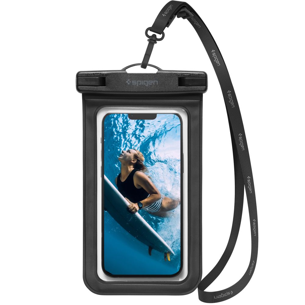 VODOTESNÉ PUZDRO  SPIGEN A601 UNIVERSAL WATERPROOF CASE 2-PACK BLACK