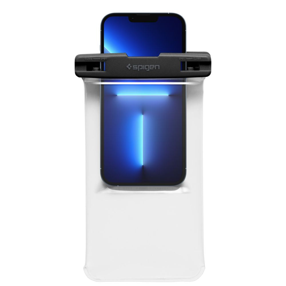 VODOTESNÉ PUZDRO SPIGEN A601 UNIVERSAL WATERPROOF CASE CRYSTAL CLEAR