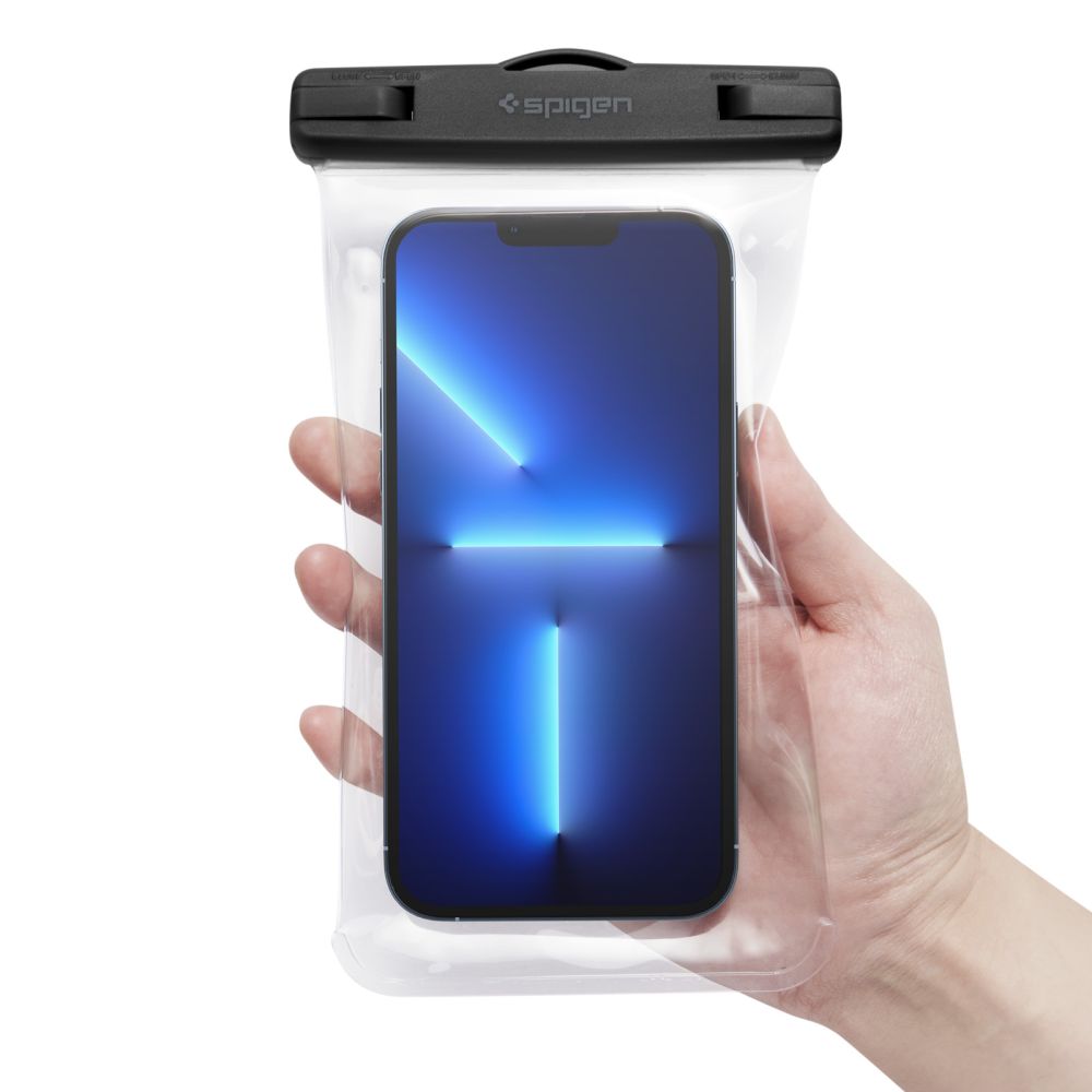 VODOTESNÉ PUZDRO SPIGEN A601 UNIVERSAL WATERPROOF CASE CRYSTAL CLEAR