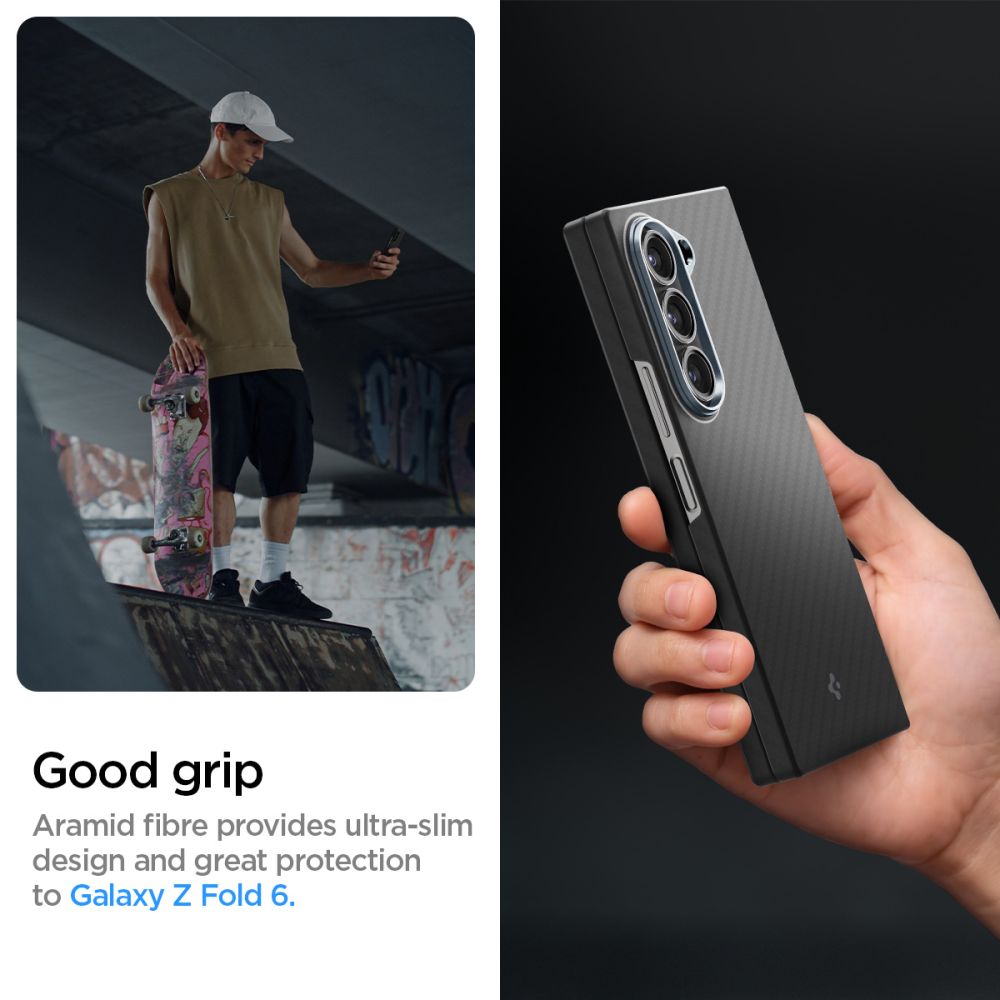 KRYT SPIGEN AIRSKIN GALAXY Z FOLD 6 ARAMID BLACK