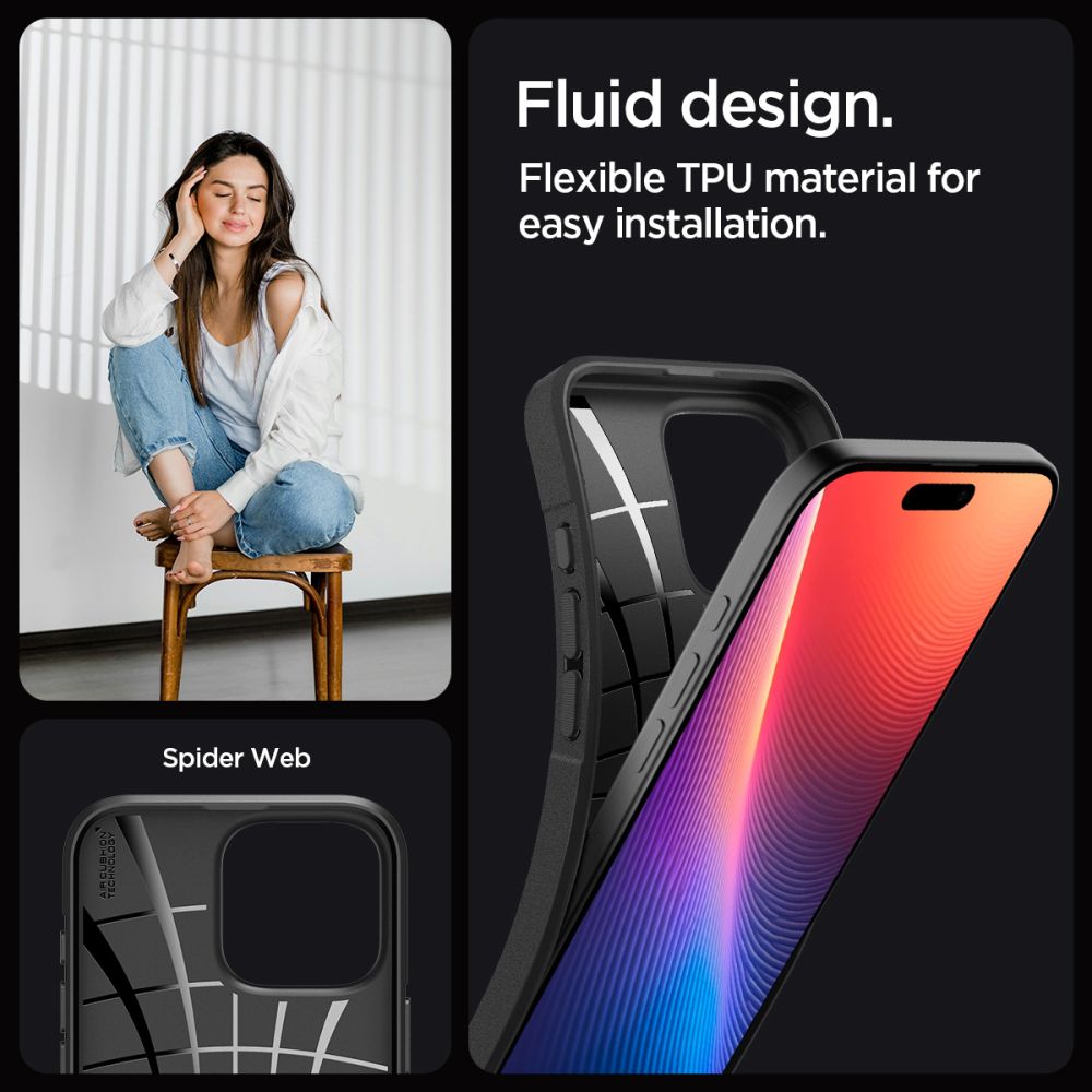 KRYT SPIGEN CORE ARMOR IPHONE 16 PRO MAX MATTE BLACK