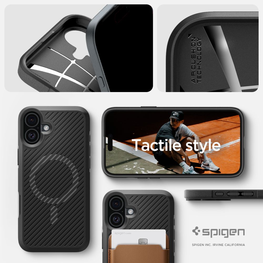 KRYT SPIGEN CORE ARMOR MAG MAGSAFE IPHONE 16 MATTE BLACK