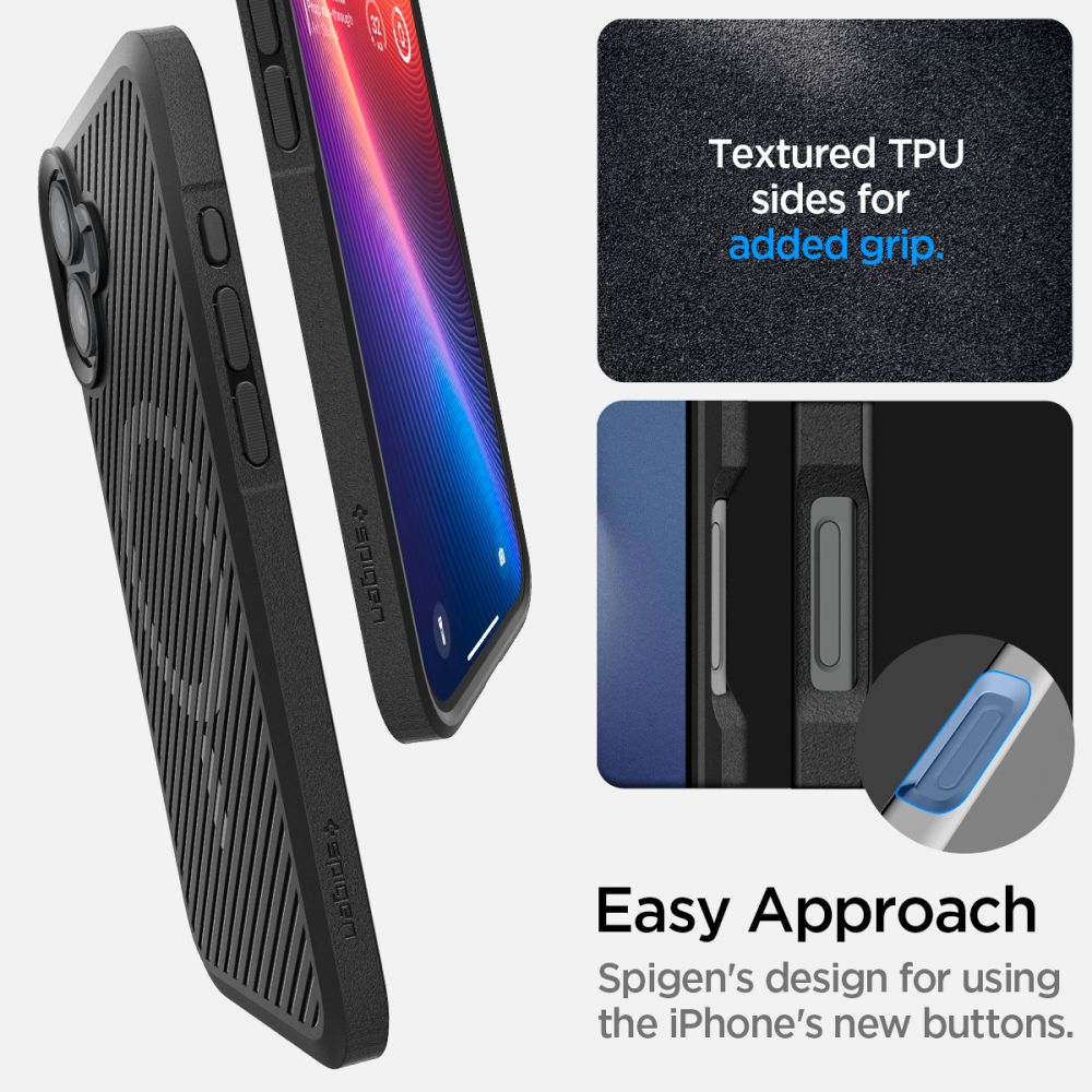 KRYT SPIGEN CORE ARMOR MAG MAGSAFE IPHONE 16 MATTE BLACK