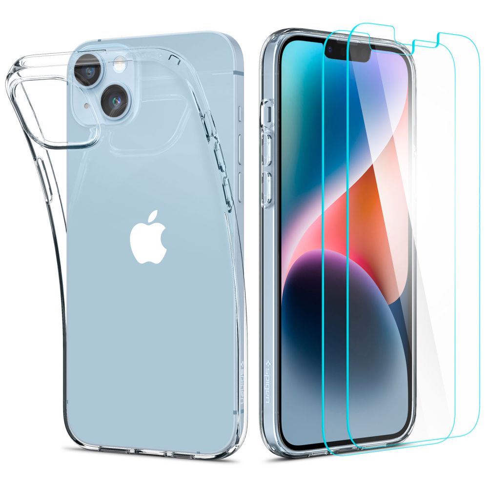 KRYT SPIGEN CRYSTAL PACK IPHONE 14 PLUS CRYSTAL CLEAR