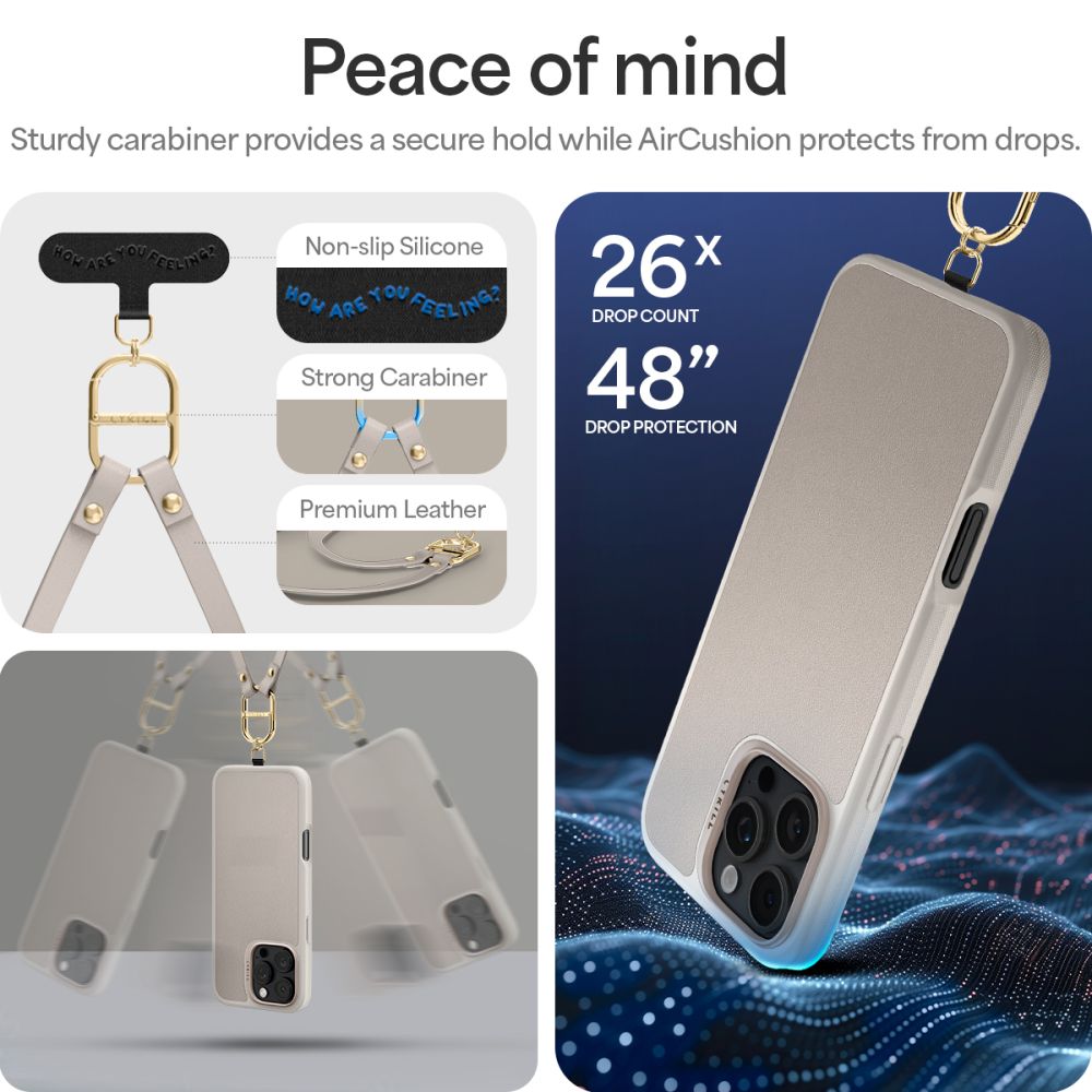 KRYT SPIGEN CYRILL KAJUK CLASSIC CHARM MAG MAGSAFE IPHONE 16 PRO MAX CREAM