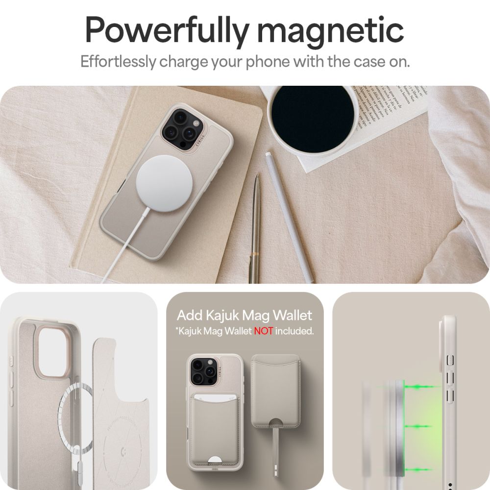 KRYT SPIGEN CYRILL KAJUK CLASSIC CHARM MAG MAGSAFE IPHONE 16 PRO MAX CREAM