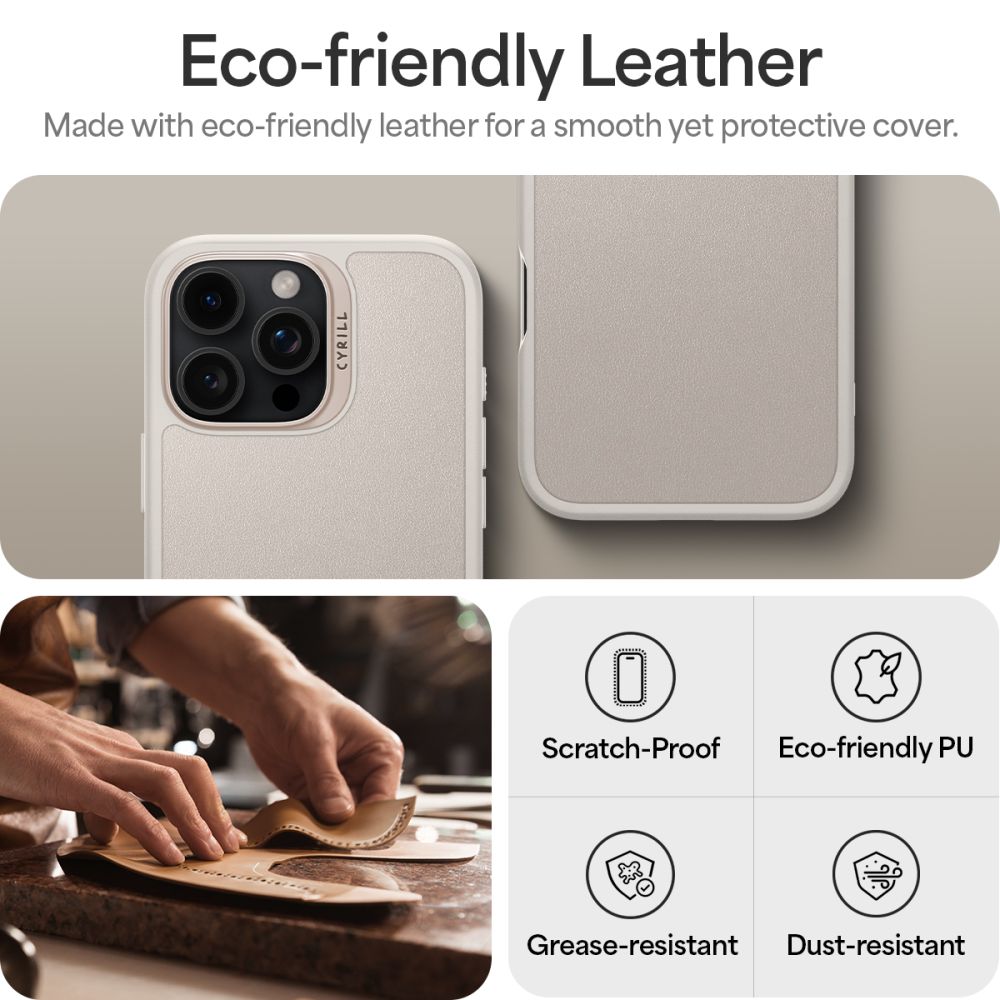 KRYT SPIGEN CYRILL KAJUK MAG MAGSAFE IPHONE 16 PRO MAX CREAM