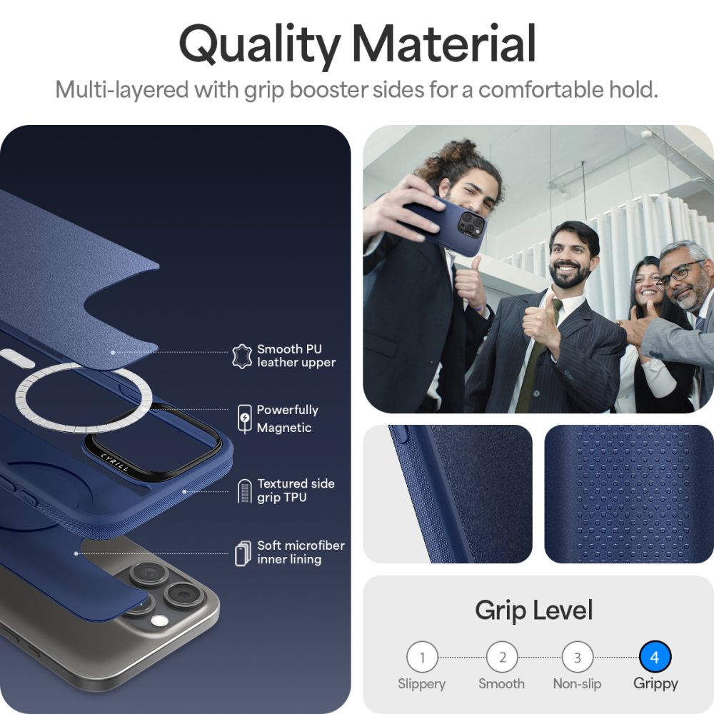 KRYT SPIGEN CYRILL KAJUK MAG MAGSAFE IPHONE 16 PRO MAX NAVY