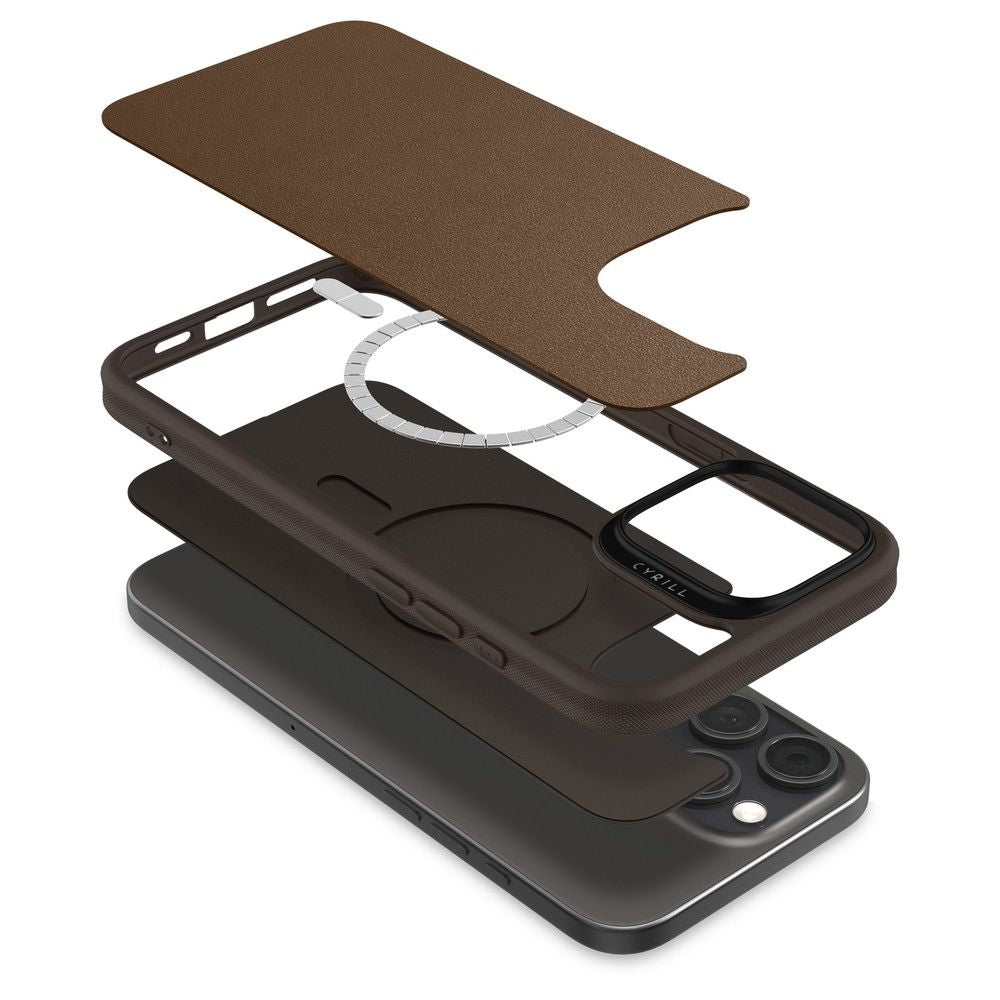 KRYT SPIGEN CYRILL KAJUK MAG MAGSAFE IPHONE 16 PRO MAX SADDLE BROWN