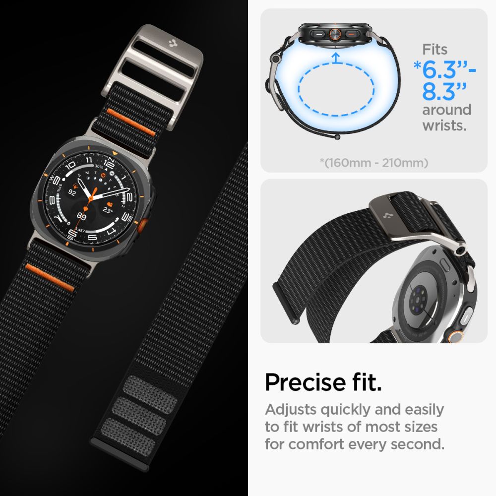 REMIENOK SPIGEN DURAPRO FLEX SAMSUNG GALAXY WATCH ULTRA (47 MM) BLACK