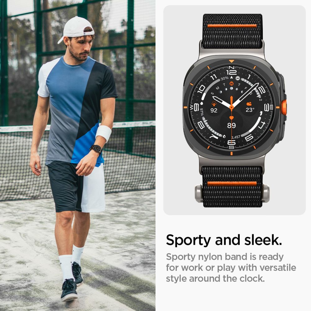 REMIENOK SPIGEN DURAPRO FLEX SAMSUNG GALAXY WATCH ULTRA (47 MM) BLACK