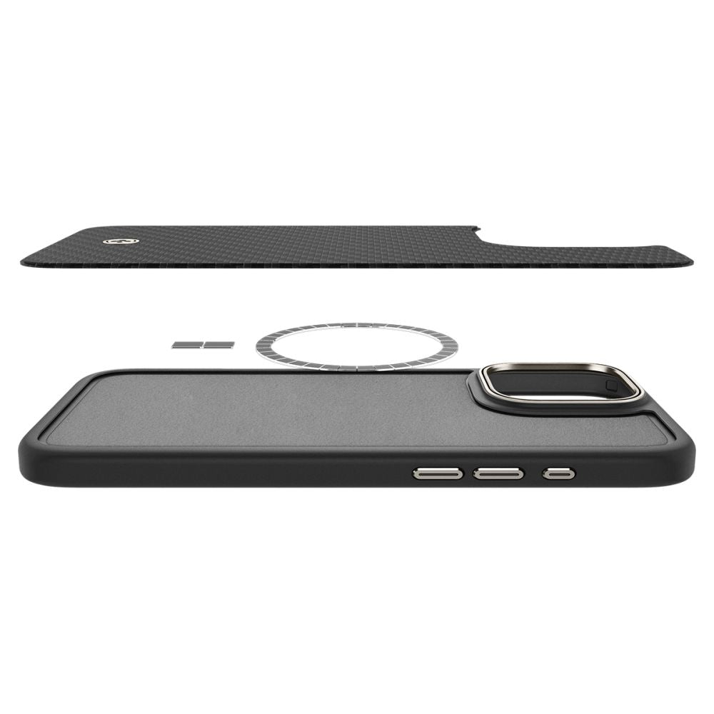 KRYT SPIGEN ENZO ARAMID MAG MAGSAFE IPHONE 16 PRO MAX BLACK/NATURAL