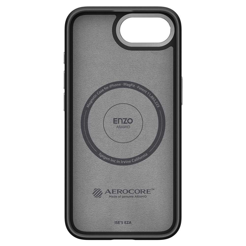 KRYT SPIGEN ENZO ARAMID MAG MAGSAFE IPHONE 16E MATTE BLACK