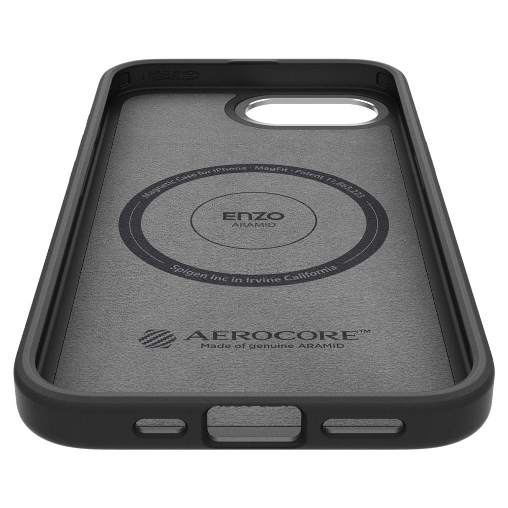 KRYT SPIGEN ENZO ARAMID MAG MAGSAFE IPHONE 16E MATTE BLACK