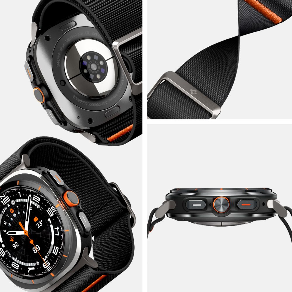 REMIENOK SPIGEN FIT LITE SAMSUNG GALAXY WATCH ULTRA (47 MM) BLACK
