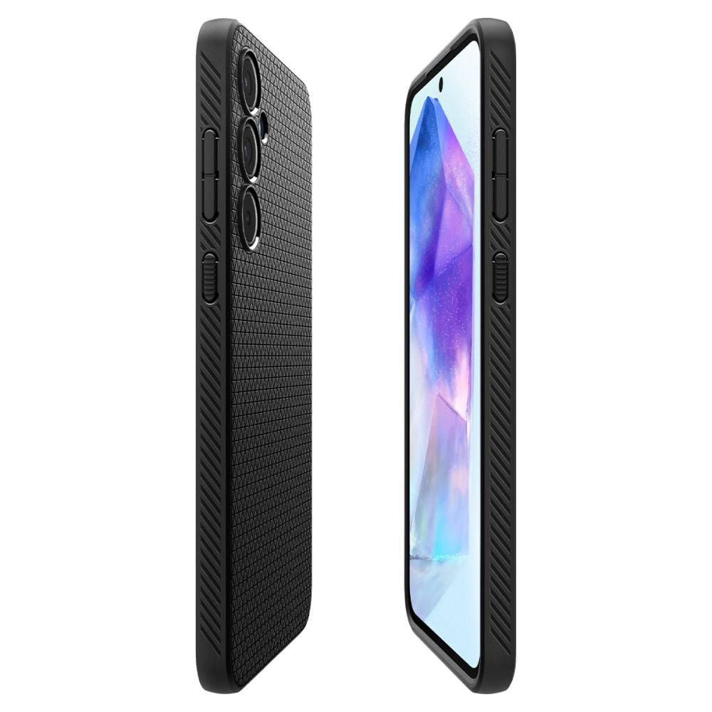 KRYT SPIGEN LIQUID AIR GALAXY A55 5G MATTE BLACK