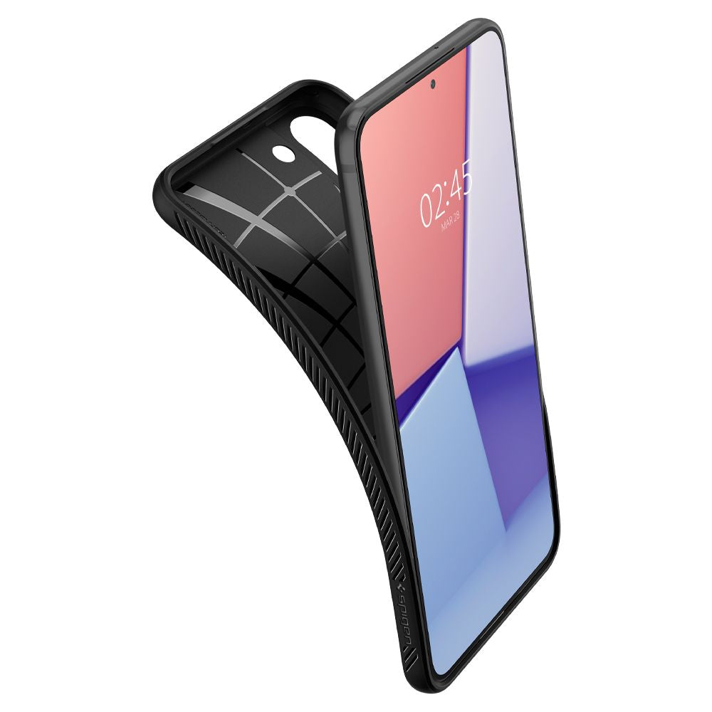KRYT SPIGEN LIQUID AIR GALAXY S22 MATTE BLACK