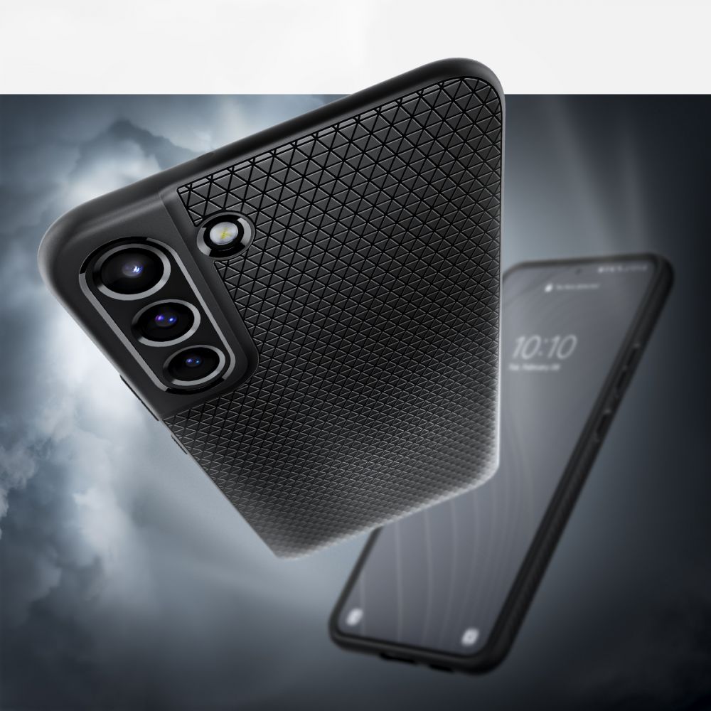 KRYT SPIGEN LIQUID AIR GALAXY S22 MATTE BLACK