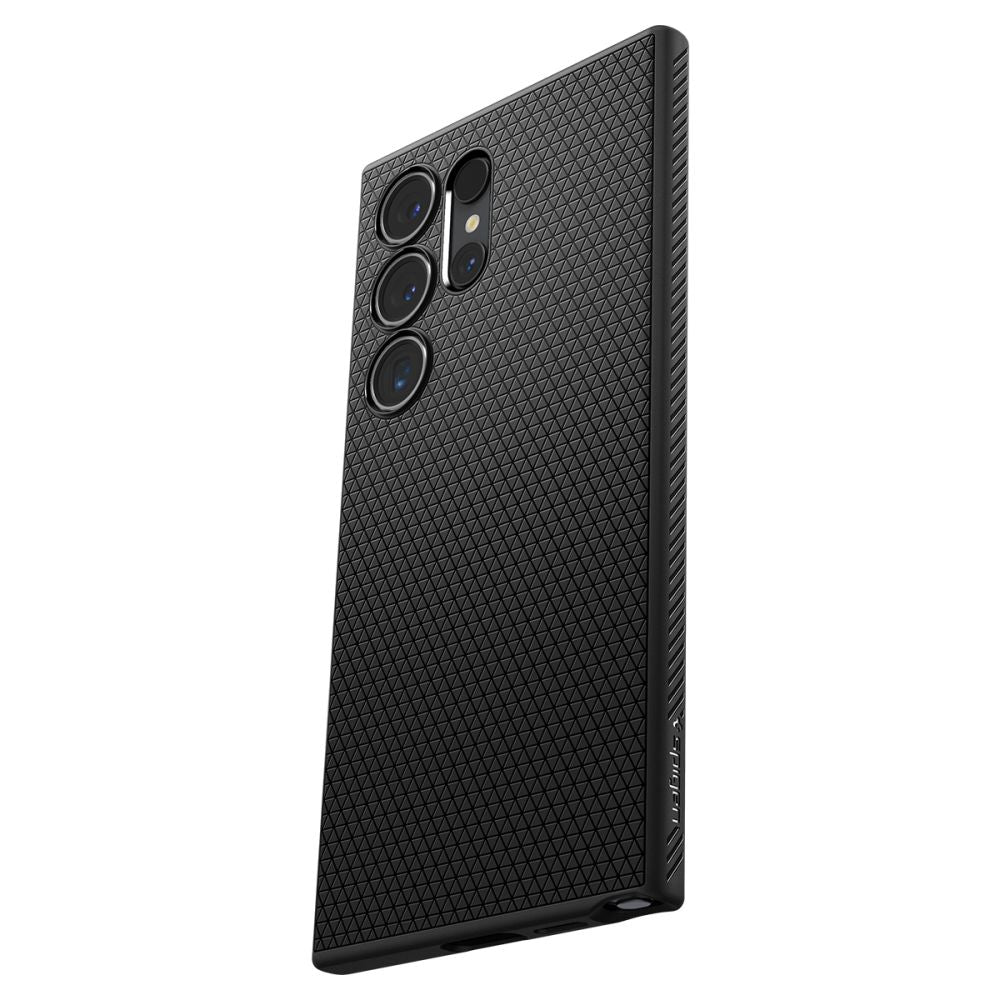 KRYT SPIGEN LIQUID AIR GALAXY S24 ULTRA MATTE BLACK
