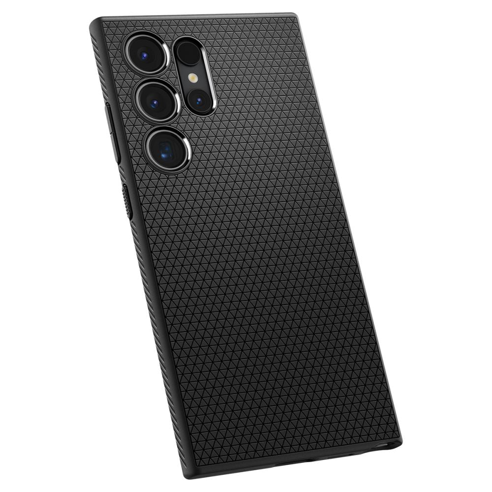 KRYT SPIGEN LIQUID AIR GALAXY S24 ULTRA MATTE BLACK