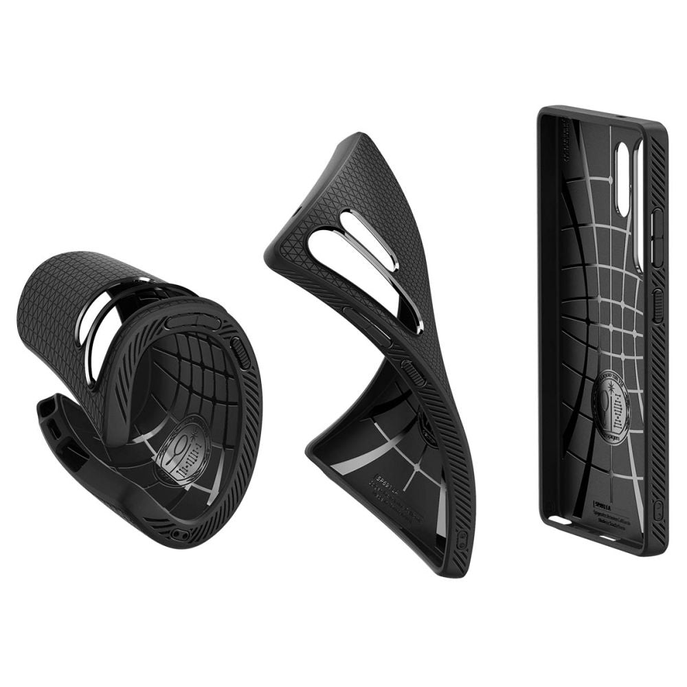 KRYT SPIGEN LIQUID AIR GALAXY S25 ULTRA MATTE BLACK