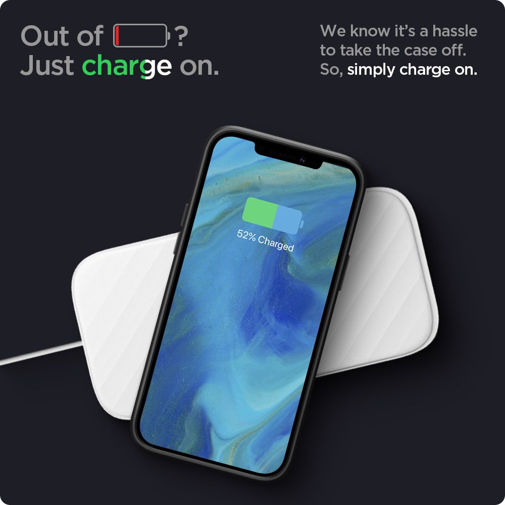 KRYT SPIGEN LIQUID AIR IPHONE 12/12 PRO MATTE BLACK