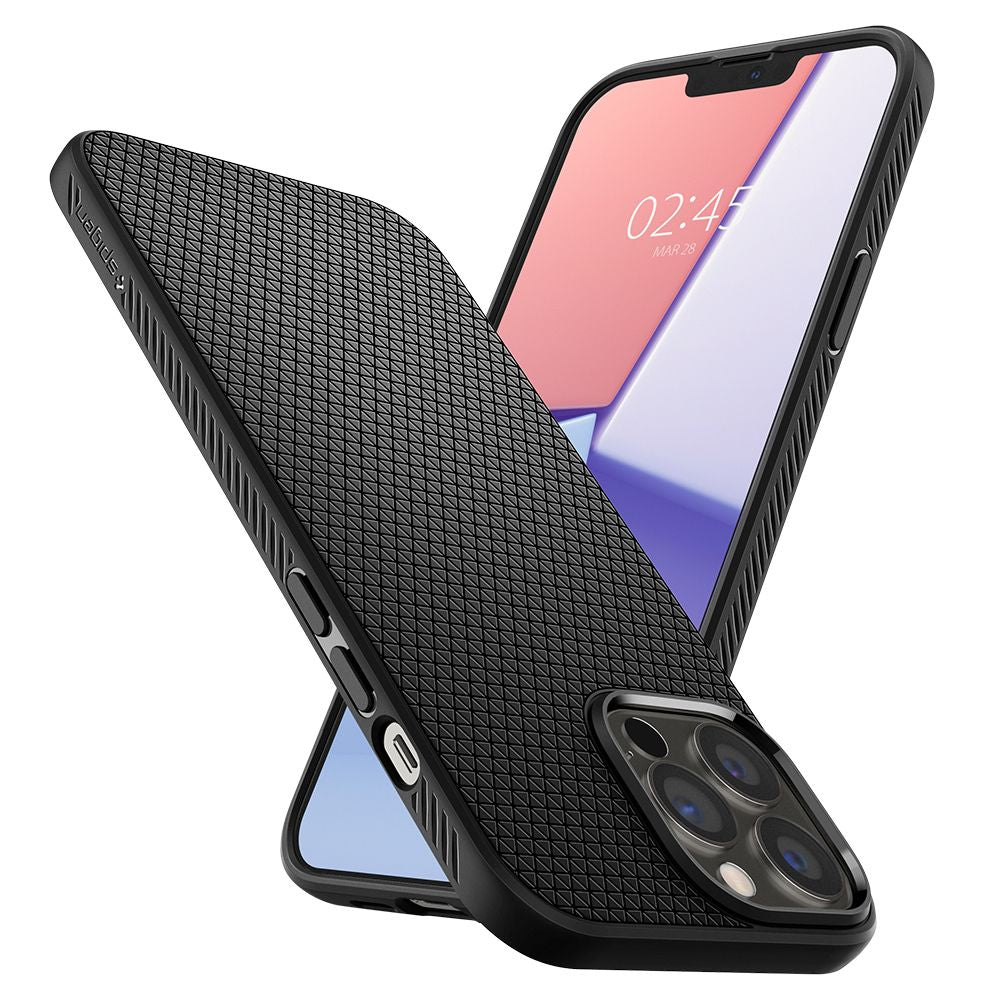 KRYT SPIGEN LIQUID AIR IPHONE 13 PRO MATTE BLACK