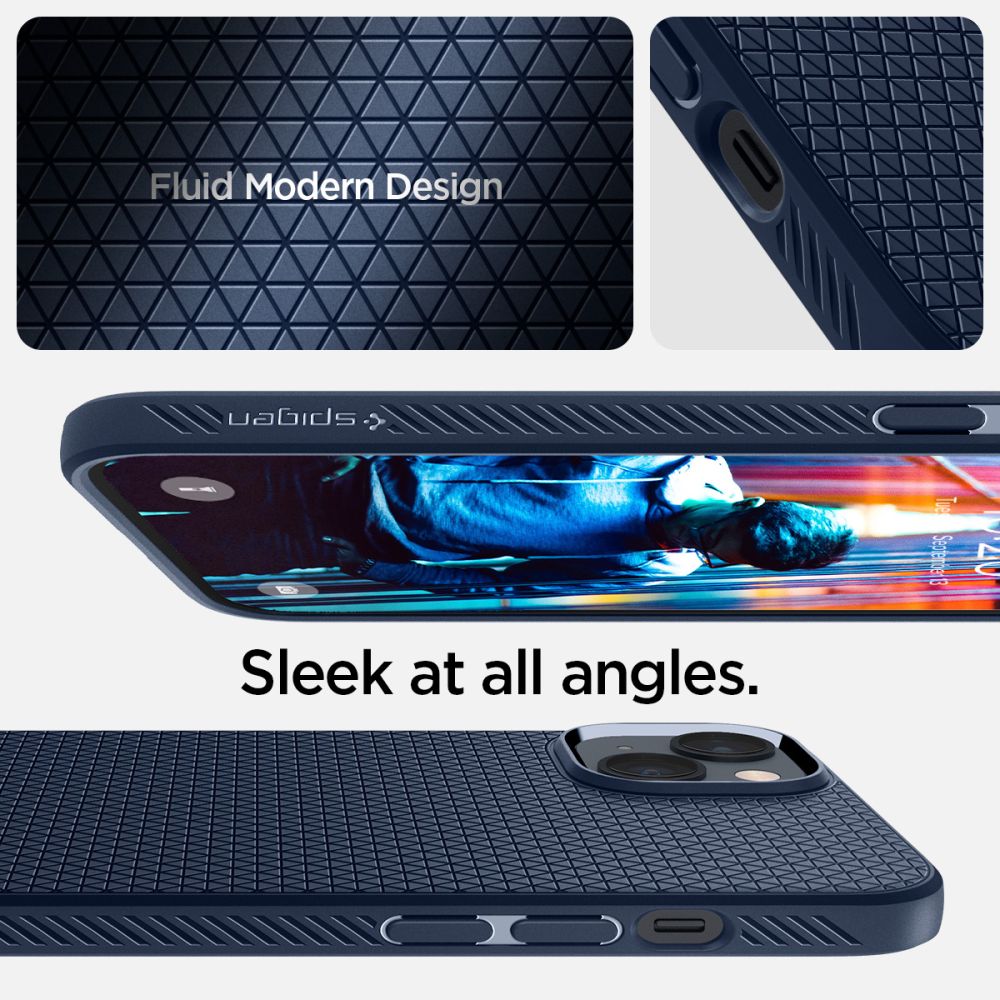 KRYT SPIGEN LIQUID AIR IPHONE 14 PLUS NAVY BLUE