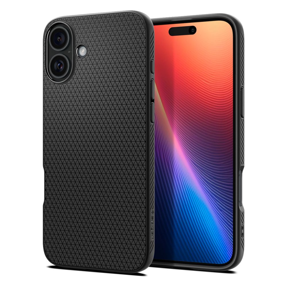 KRYT SPIGEN LIQUID AIR IPHONE 16 PLUS MATTE BLACK