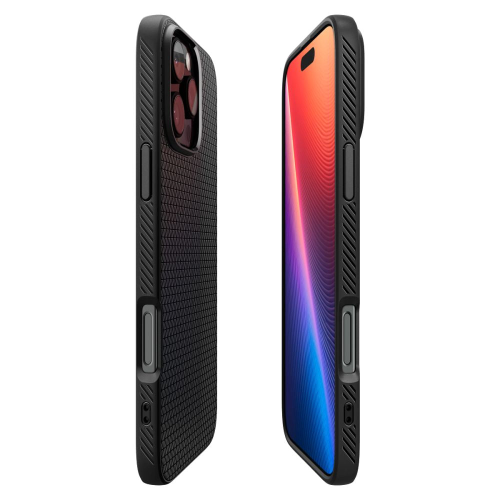 KRYT SPIGEN LIQUID AIR IPHONE 16 PRO MAX MATTE BLACK