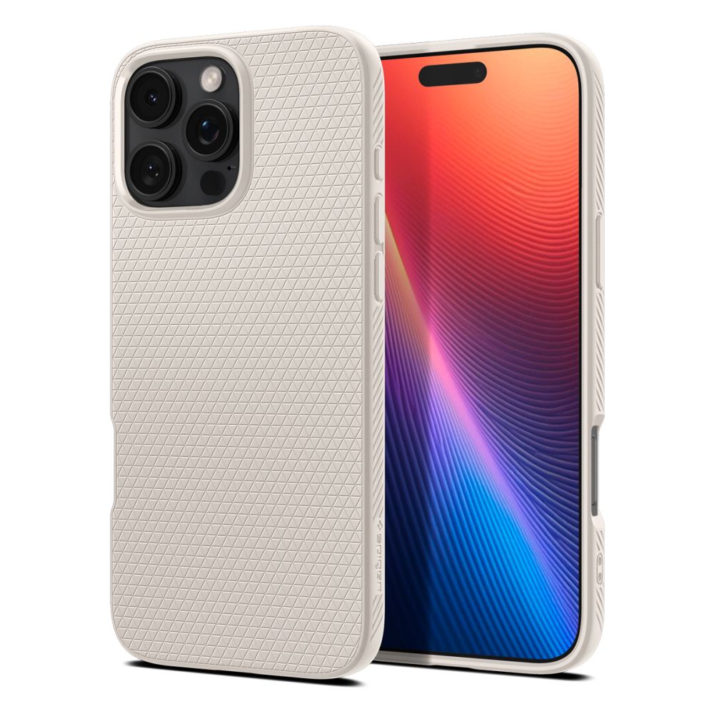 KRYT SPIGEN LIQUID AIR IPHONE 16 PRO MAX NATURAL TITANIUM