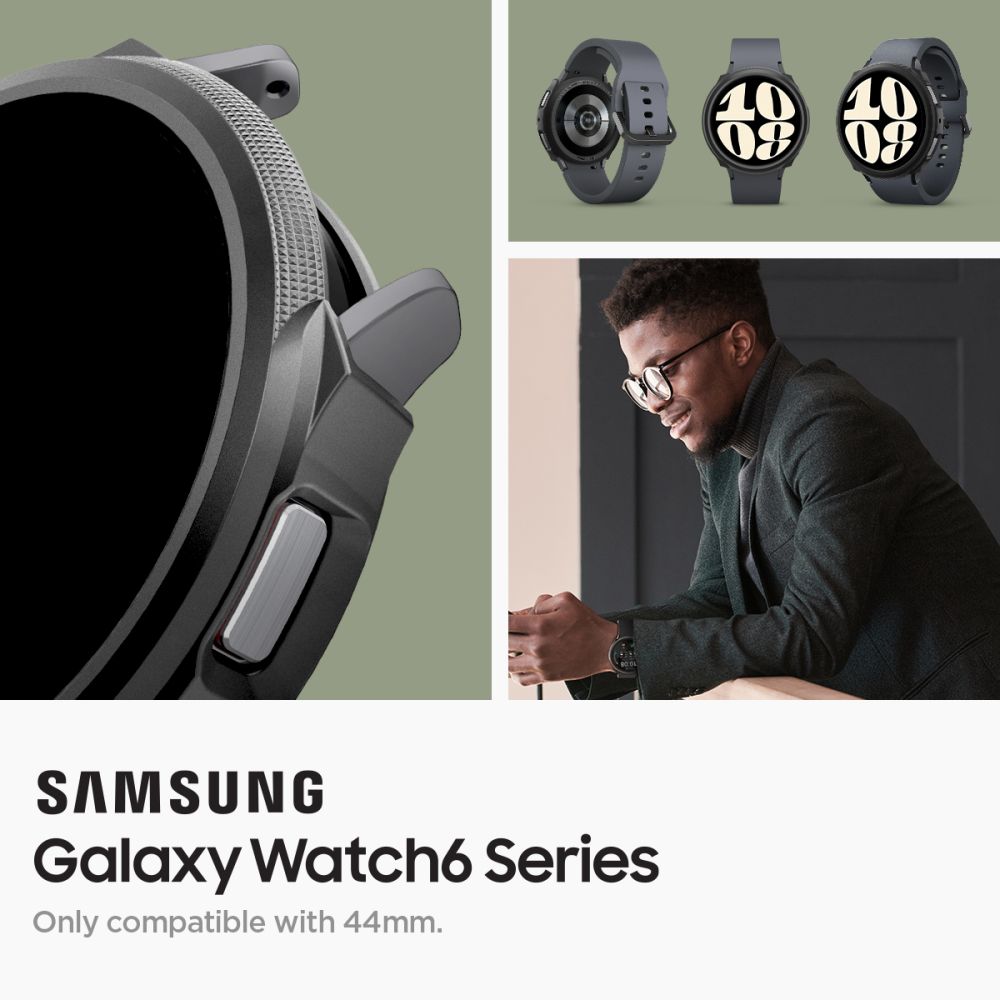 PUZDRO SPIGEN LIQUID AIR SAMSUNG GALAXY WATCH 6 (44 MM) MATTE BLACK