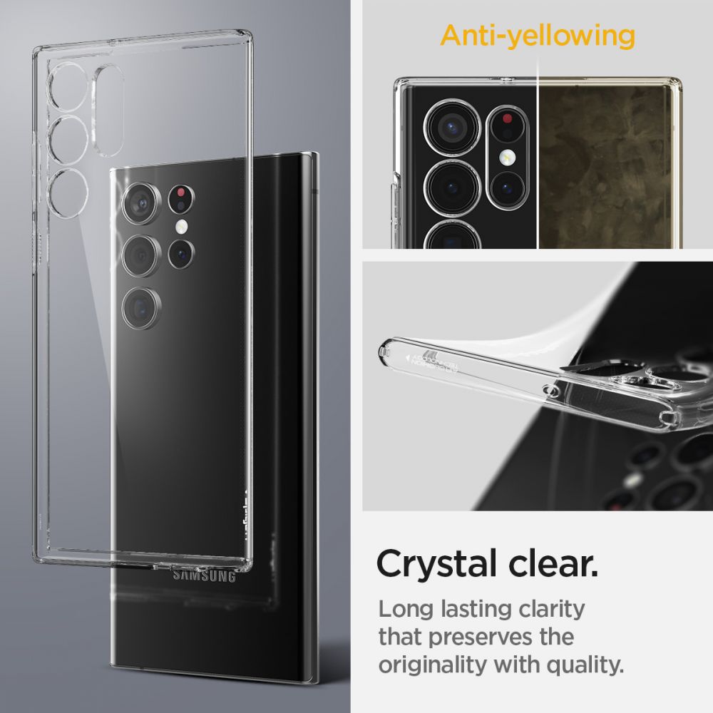 KRYT SPIGEN LIQUID CRYSTAL GALAXY S22 ULTRA CRYSTAL CLEAR