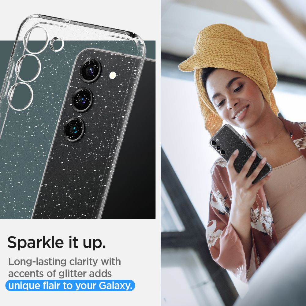 KRYT SPIGEN LIQUID CRYSTAL GALAXY S23 GLITTER CRYSTAL