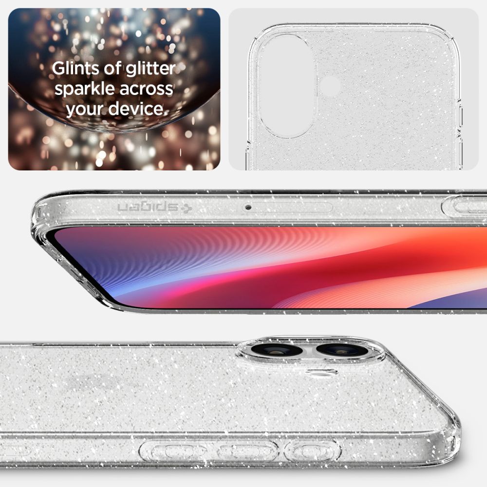 KRYT SPIGEN LIQUID CRYSTAL IPHONE 16 PLUS GLITTER CRYSTAL