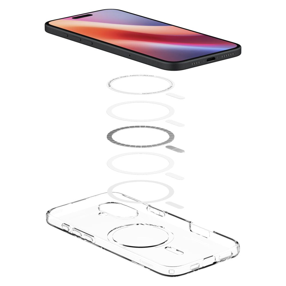 KRYT SPIGEN LIQUID CRYSTAL MAG MAGSAFE IPHONE 16 CLEAR