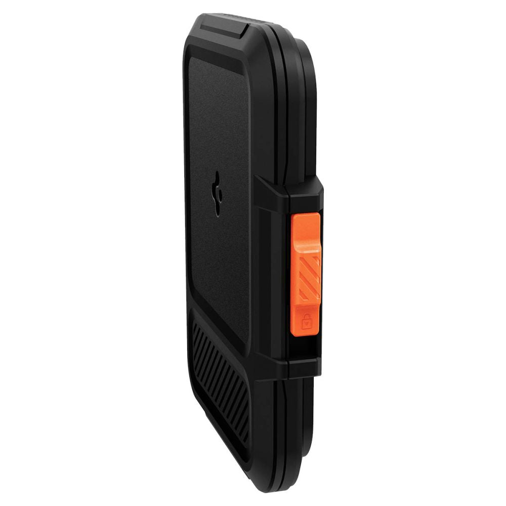 SPIGEN LOCK FIT MAGSAFE UNIVERSAL MAGNETIC CARD HOLDER BLACK