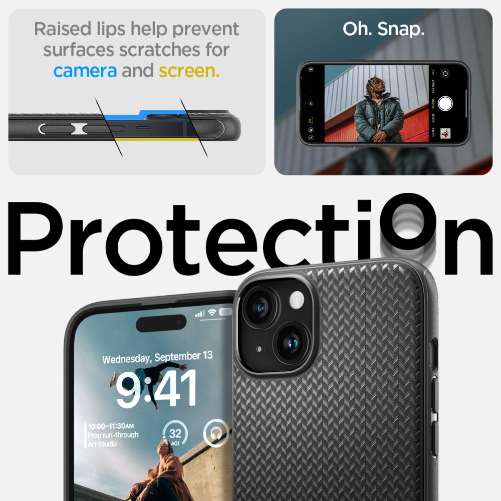 KRYT SPIGEN MAG ARMOR MAGSAFE IPHONE 15 MATTE BLACK