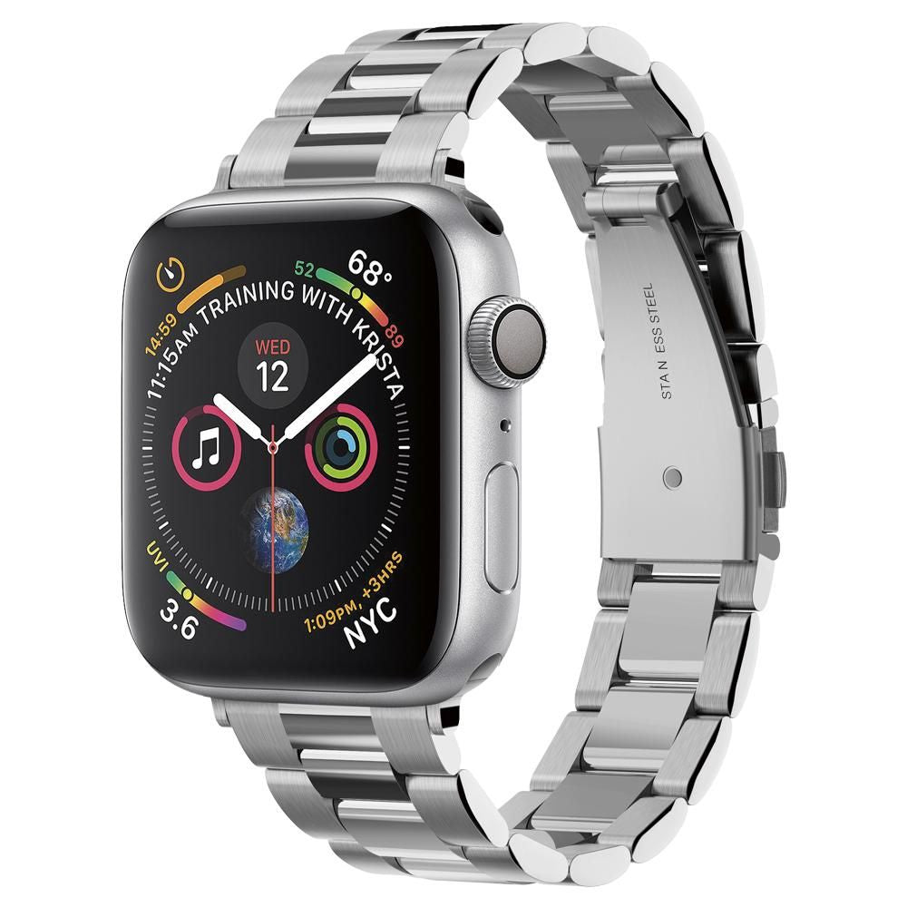REMIENOK SPIGEN MODERN FIT BAND APPLE WATCH 6 / 7 / 8 / 9 / 10 / SE (40 / 41 / 42 MM) SILVER