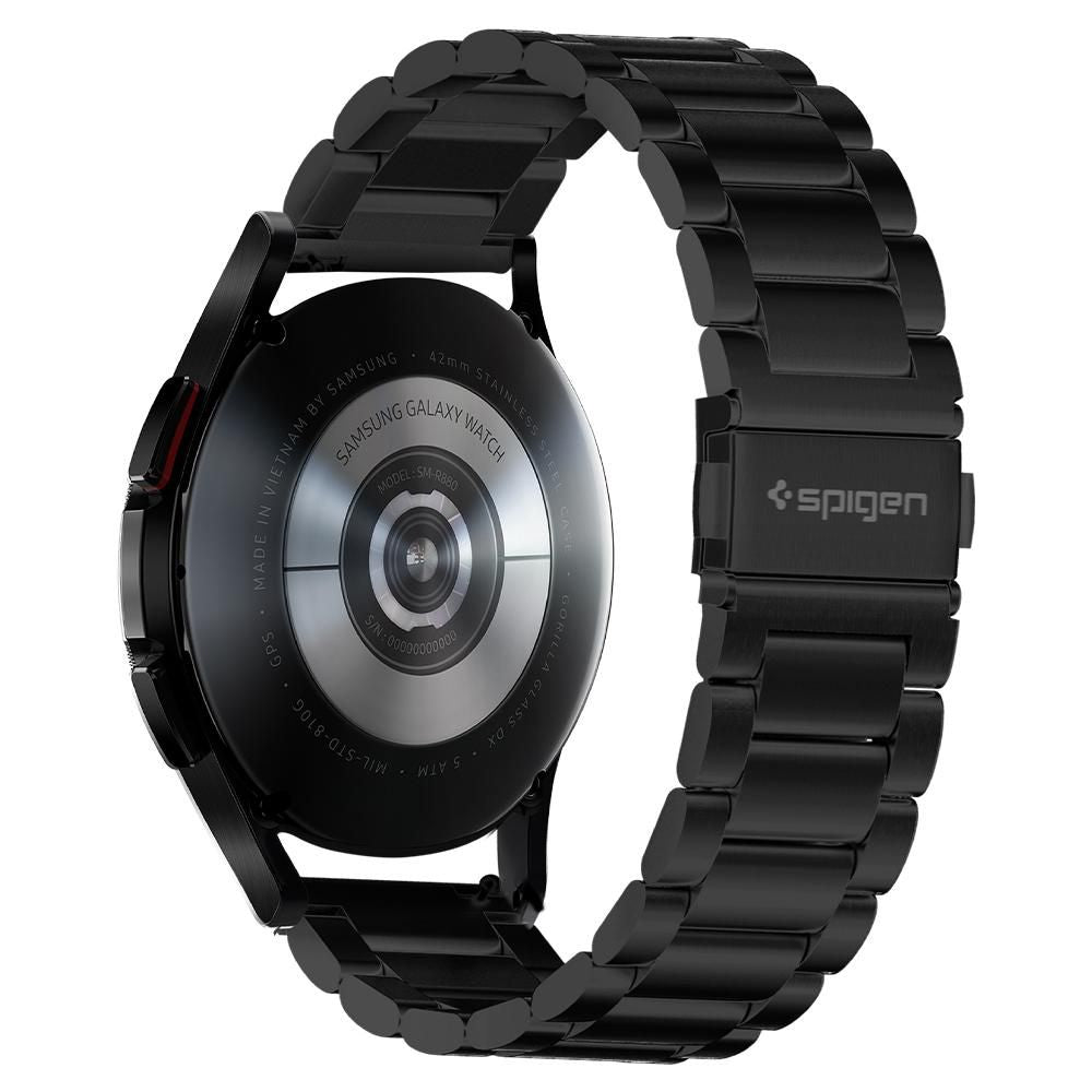 REMIENOK SPIGEN MODERN FIT SAMSUNG GALAXY WATCH 4 / 5 / 5 PRO / 6 / 7 / FE BLACK