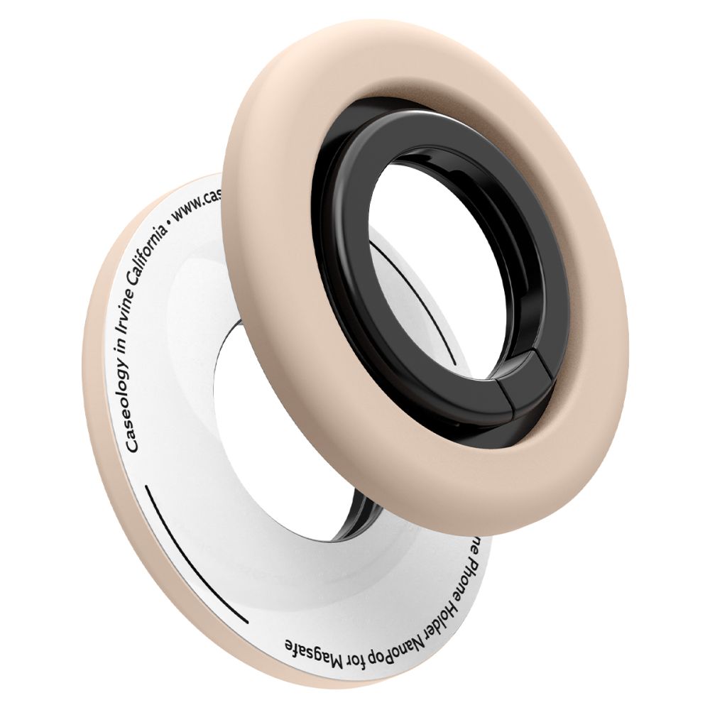 SPIGEN NANO POP MAGSAFE PHONE RING COCONUT BEIGE