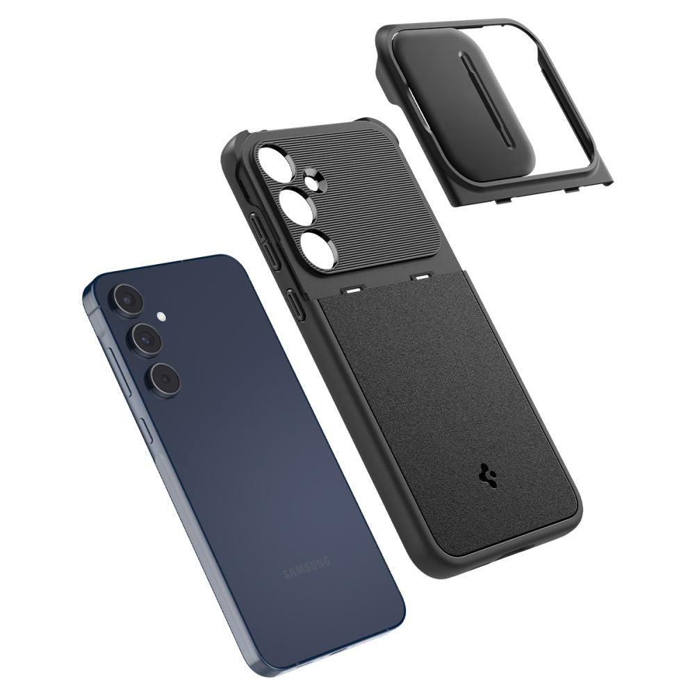 KRYT SPIGEN OPTIK ARMOR GALAXY A55 5G BLACK